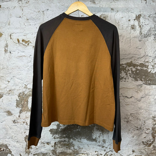 Rhude Off Road Oil L/s Brown Sz S