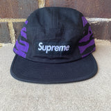 Supreme Purple Tiger Camo hat