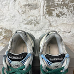Balenciaga Runner White Green Blue Sz 10 (43)