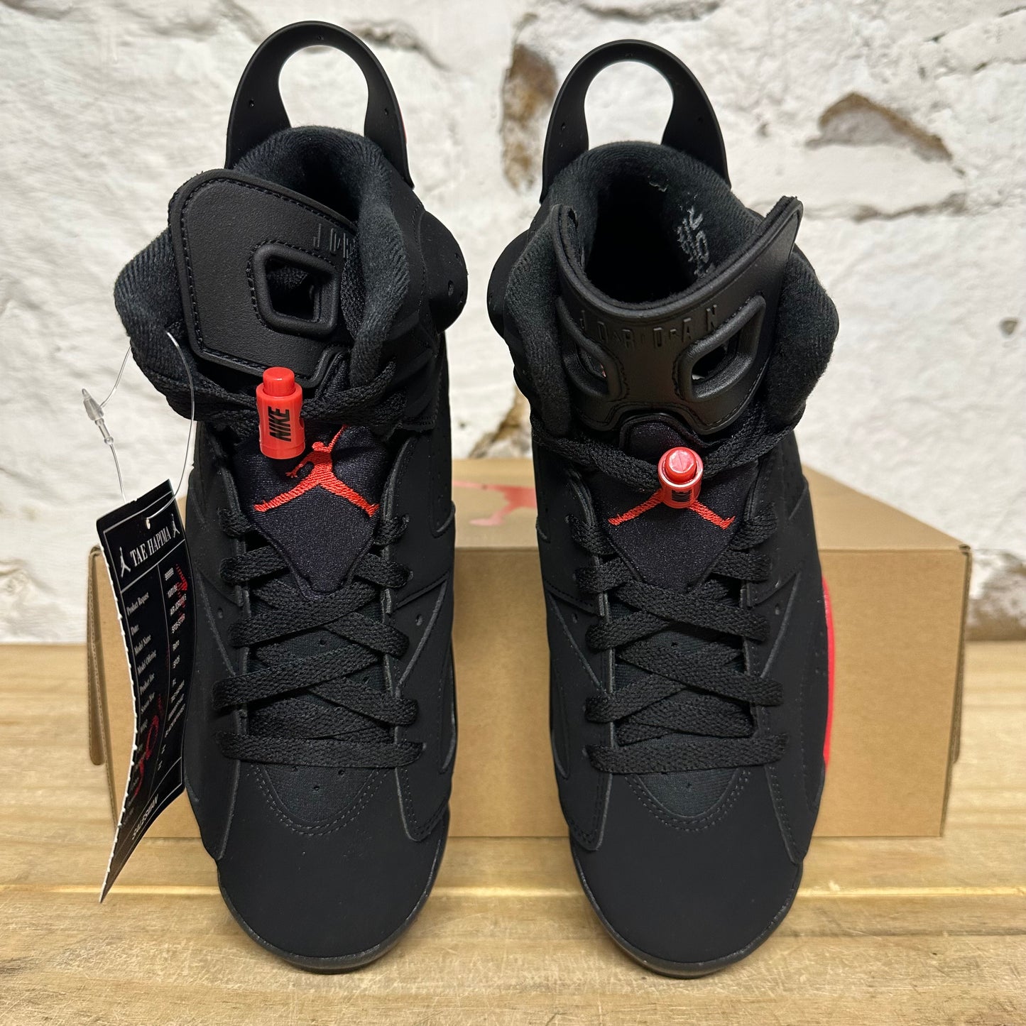 Air Jordan 6 Infrared Salesmen Sz 8 DS