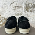 Rick Owens Pony Hair Black Milk Vintage Sneaker DS