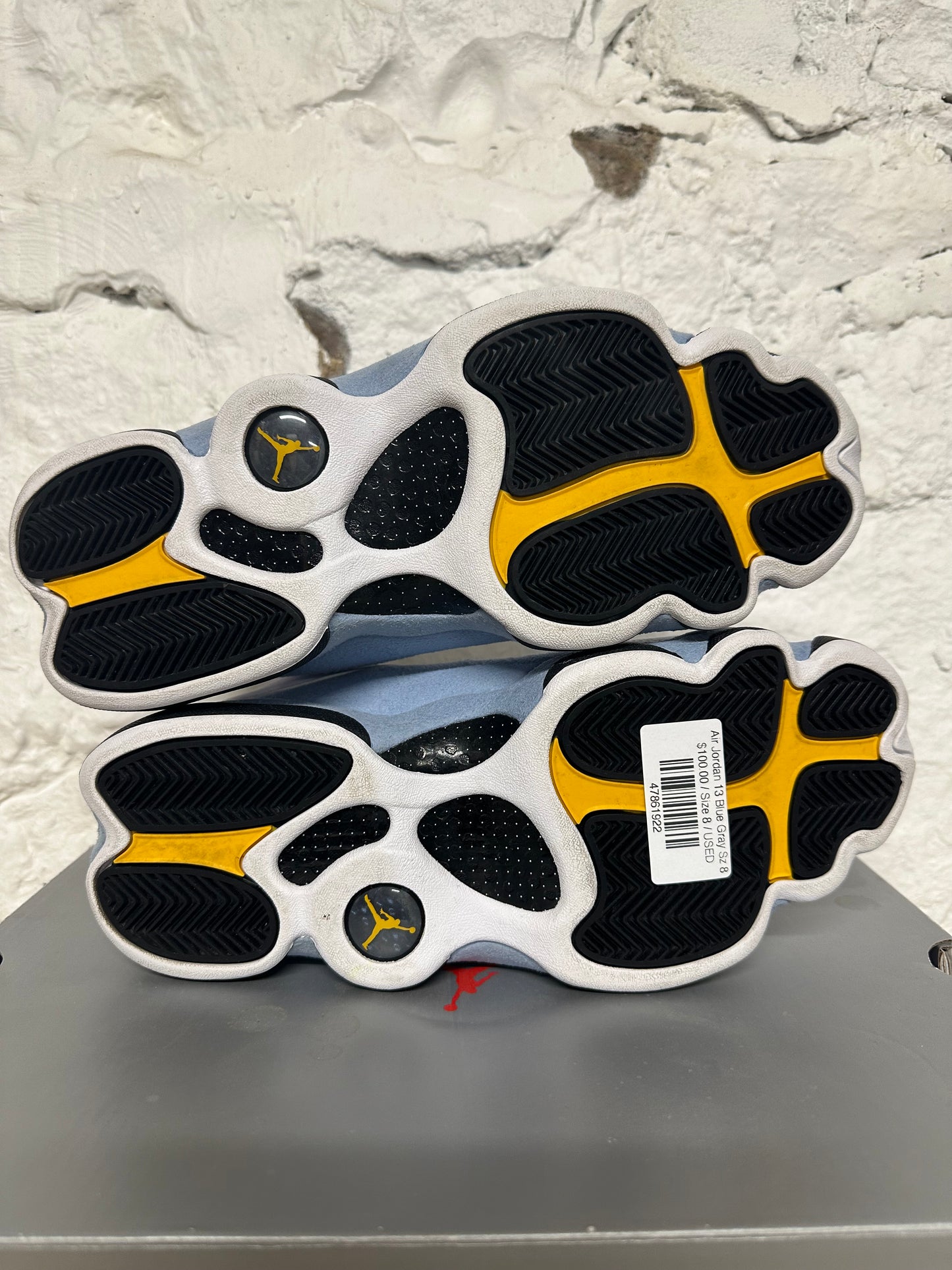 Air Jordan 13 Blue Grey Sz 8