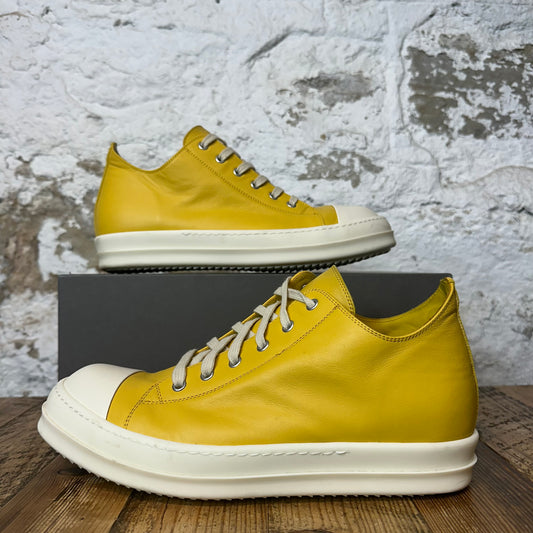 Rick Owens Porterville Lemon Milk Sneaker Sz 10.5 (43.5)