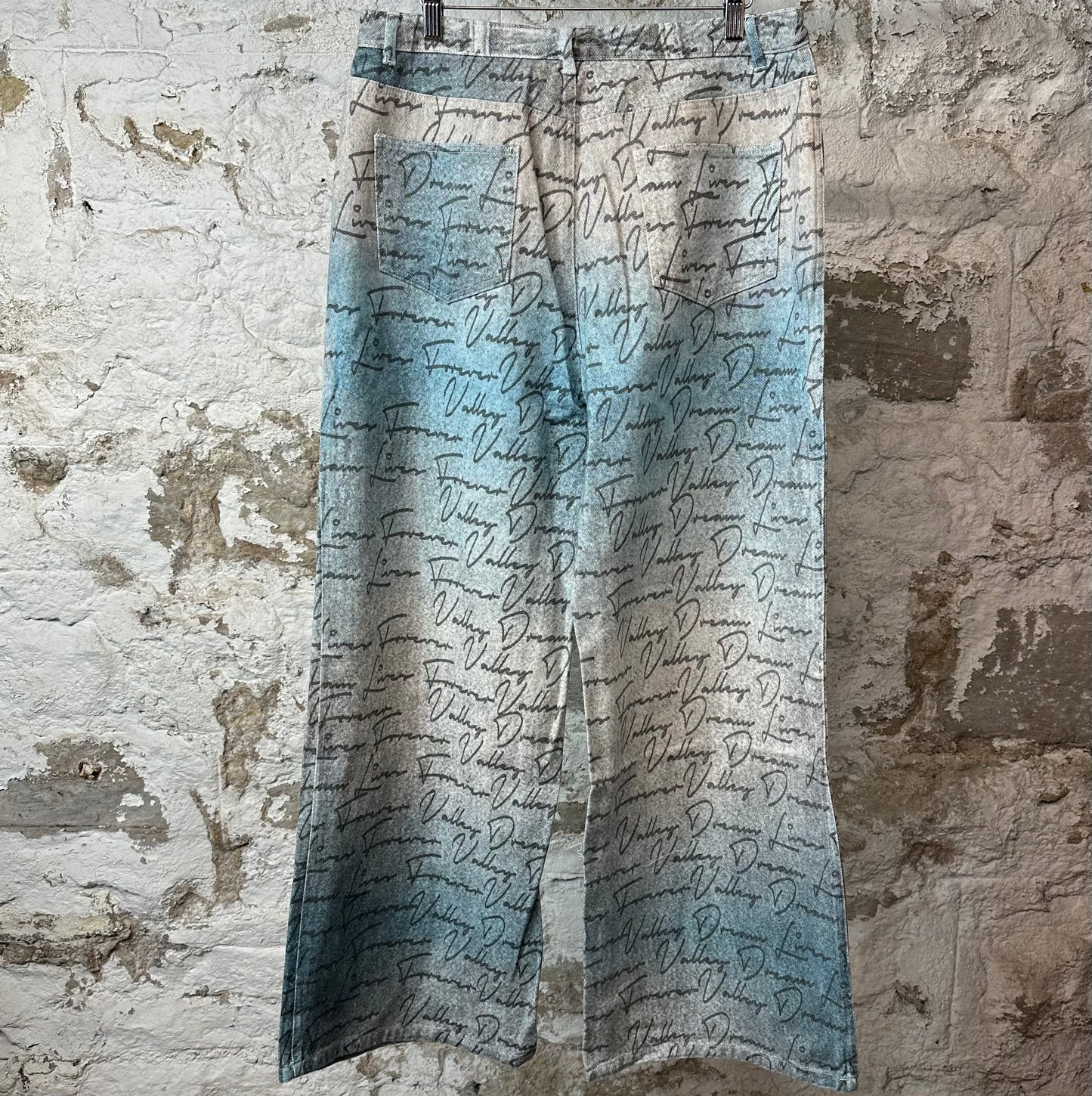 Vale Letter To Blue Denim Jeans