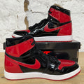 Air Jordan 1 High Patent Bred Sz 10