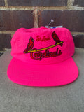 St. Louis Cardinals Hot Pink Nylon SnapBack