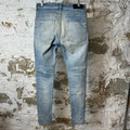 Amiri Plain Blue Denim Jeans Sz 31