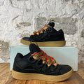 Lanvin Curb Multicolor Lace Black Sneaker Sz 7 (40)