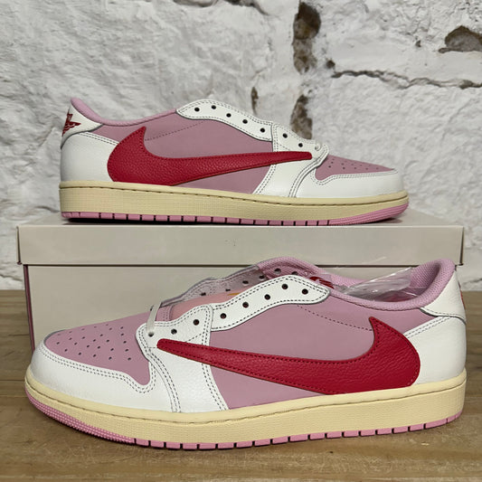 Air Jordan 1 Low Travis Scott Tropical Pink Sz 13 DS