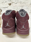 Air Jordan 5 Burgundy Sz 10.5