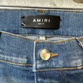 Amiri Plain River Indigo Blue Denim Jeans Sz 31