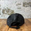 Louis Vuitton Black Grey Floral Monogram Hat Sz M