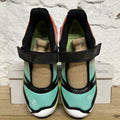 Salomon Margiela Mary Jane Ginger Electric Green Sz 7