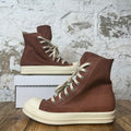 Rick Owens High Concordians Milk Sneaker Sz 8 (41)