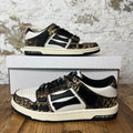 Amiri Black Skeleton Brown White Black Sneaker Sz 5 (37)