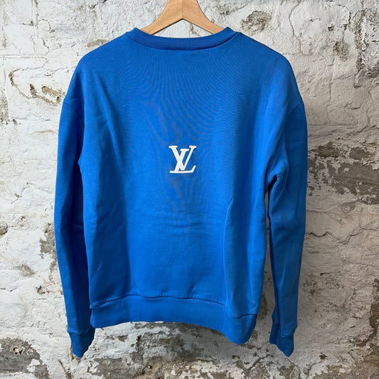 Louis Vuitton Amen Breakers Blue Crewneck Sz S