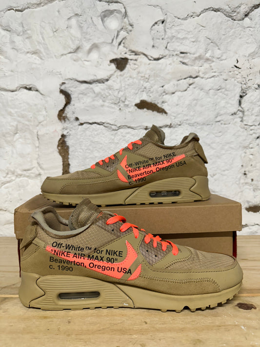 Nike Air Max 90 Off White Desert Ore Sz 11