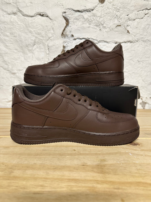 Nike Air Force 1 Low Supreme Baroque Brown Sz 10