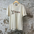 Louis Vuitton Lovers T-shirt Cream Sz M