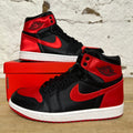 Air Jordan 1 High Satin Bred Sz 8 (9.5W)