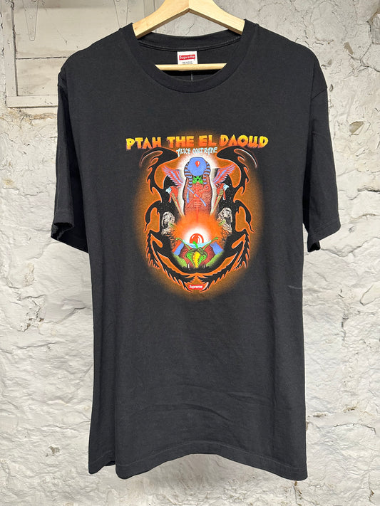 Supreme Alice Coltrane Black T-Shirt Sz L