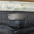 Amiri MX1 Camo Patch Black Denim Jeans Sz 30