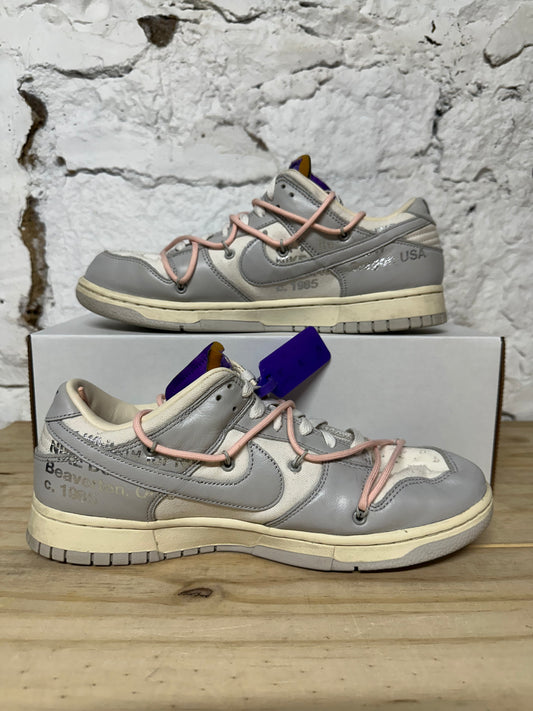 Nike Dunk Low Off White Lot 24 Sz 10