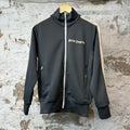 Palm Angels Grey Track Jacket Sz S