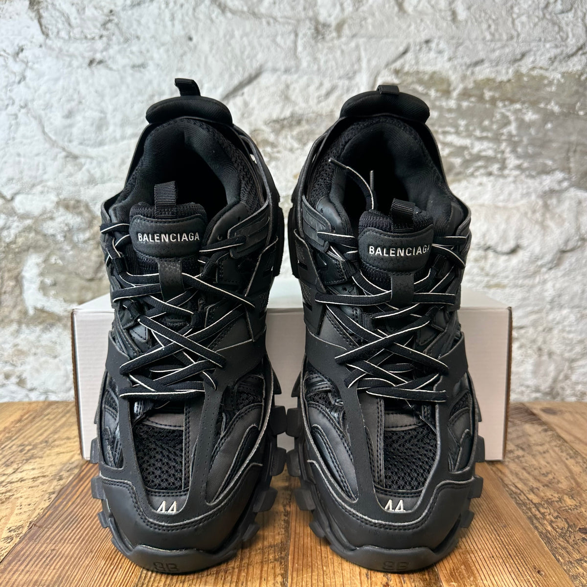 Balenciaga Track Runner Triple Black Sneaker Sz 11 (44)