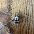 Chrome Hearts Foti Harris Teeter Silver Zipper Pendant