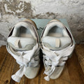 Lanvin Curb White Lace Maroon Grey Sneaker Sz 13 (46)
