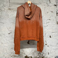 Vale Classico Orange Zip Up Hoodie Sz XXL
