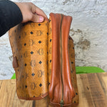 MCM Cognac Messenger Bag