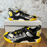 Dolce Gabanna NS1 Black Yellow White Sz 10 (43) No Box