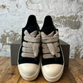 Rick Owens Jumbo Lace Black Suede Milk Sneaker DS