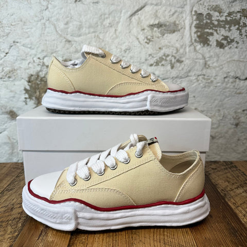 Maison Mihara Cream White Shell Toe Sz 8 (41) DS