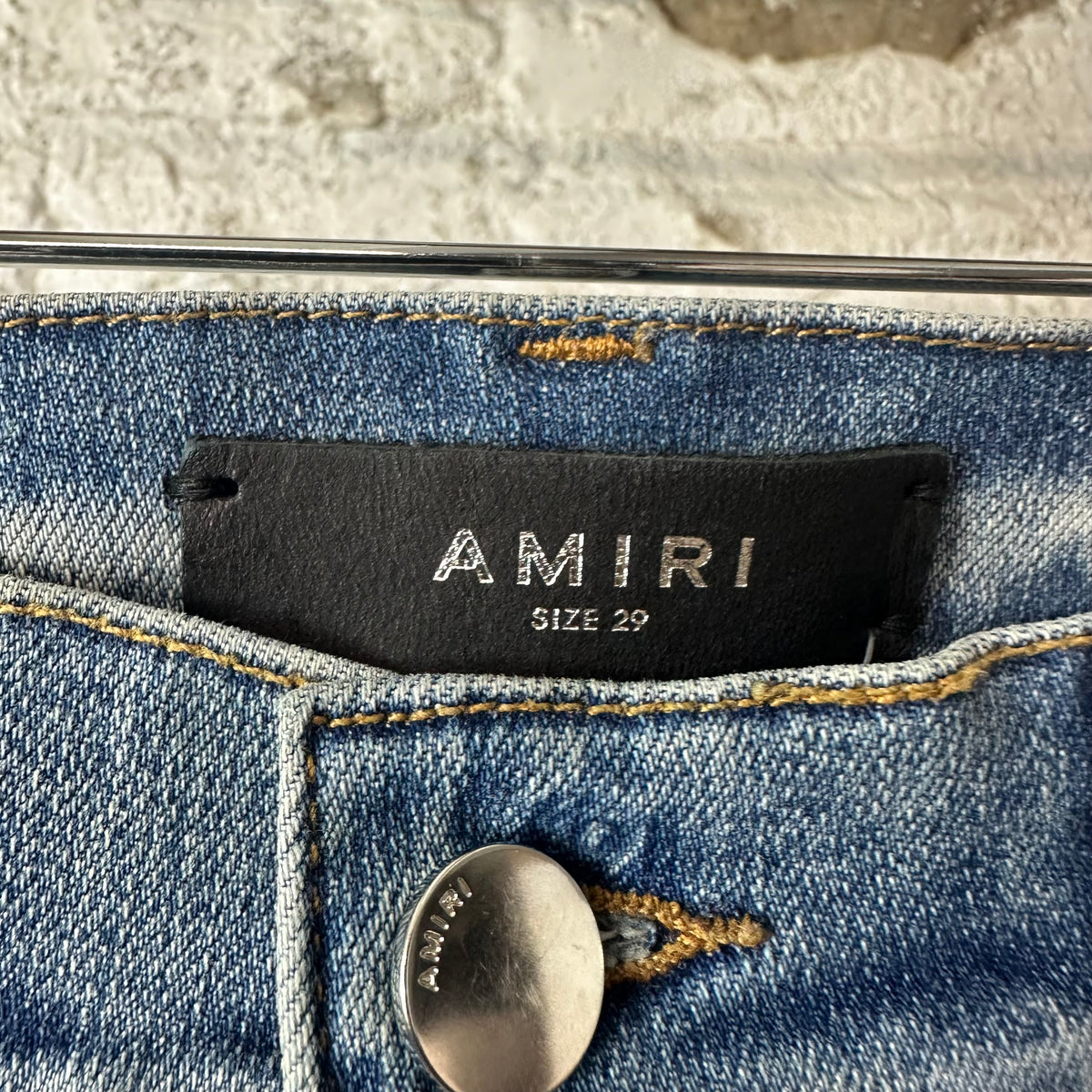 Amiri Blue TGCW Blue Denim Jeans Sz 29