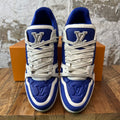 Louis Vuitton Royal Blue White Trainer Sneaker Sz 10.5 (9LV)