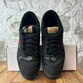Gucci Screener Triple Black Monogram Sneaker Sz 8.5