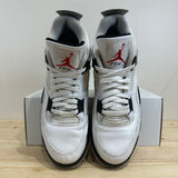 Air Jordan 4 Retro White Cement Sz 13