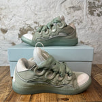 Lanvin Curb Cool Green Sneaker Sz 7 (40)