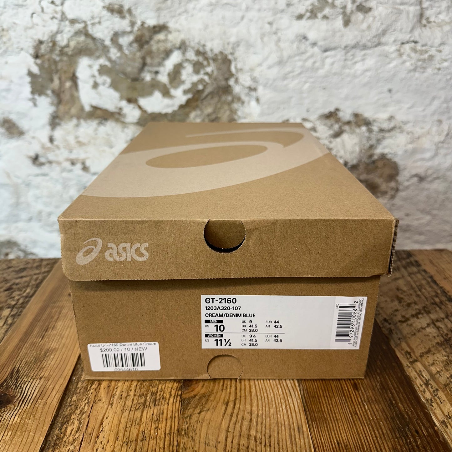Asics GT-2160 Denim Blue Cream