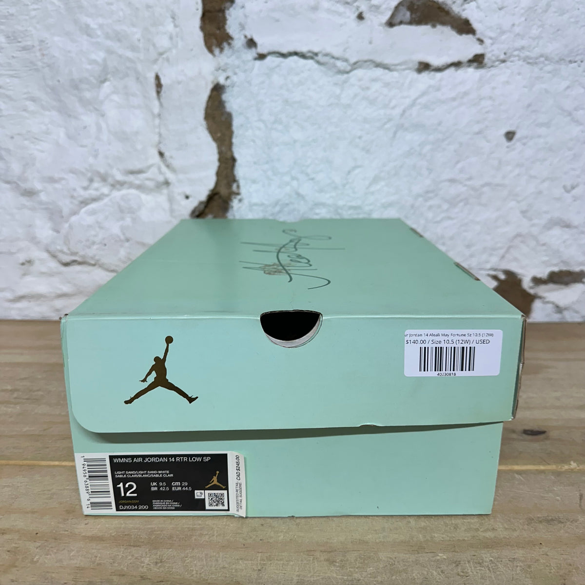 Air Jordan 14 Aleali May Fortune Sz 10.5 (12W)