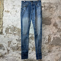 Amiri Plain Blue Denim Jeans Sz 30