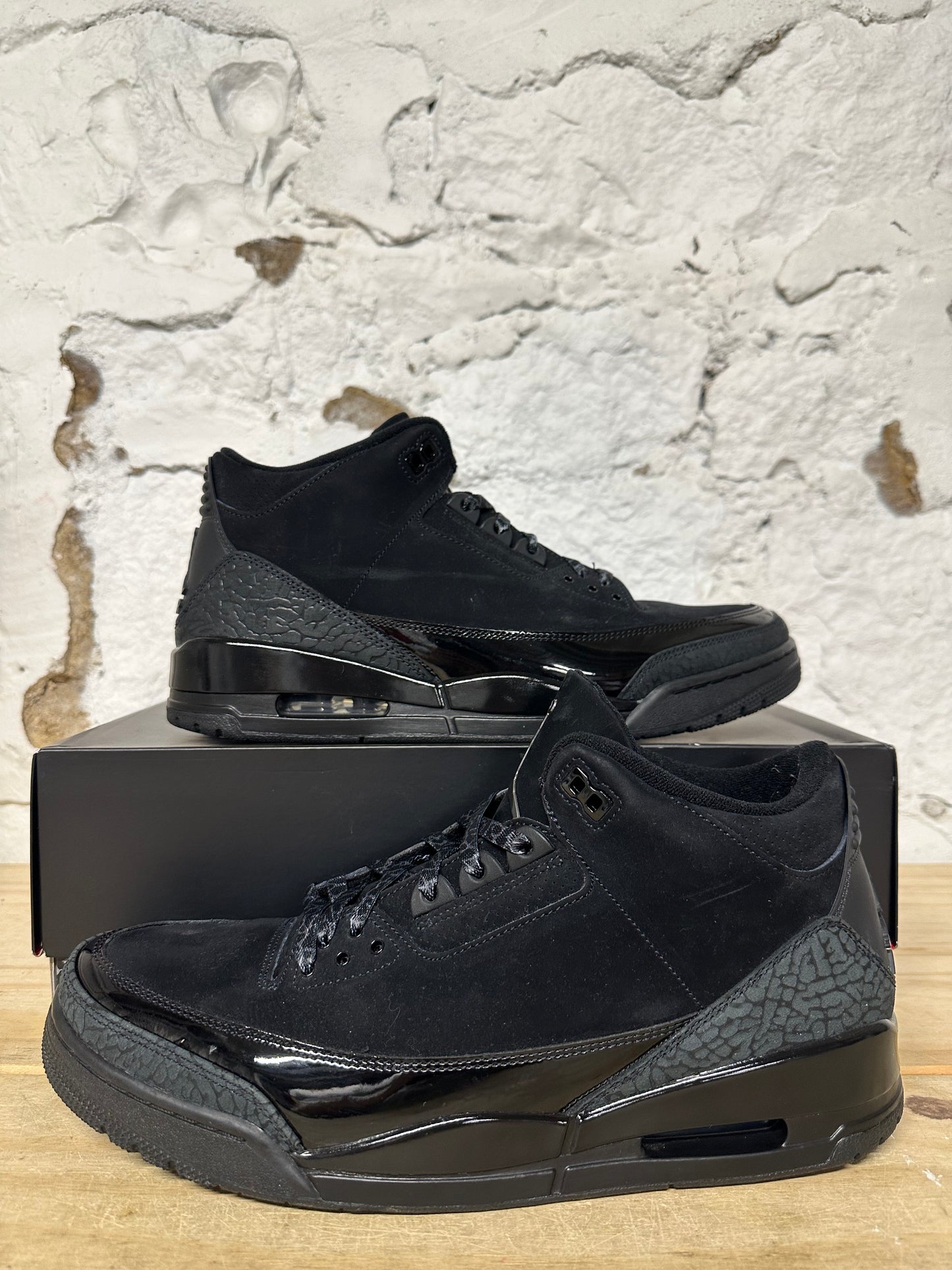 Air Jordan 3 Black Cat Sz 13