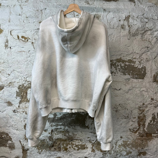 Vale Oreo Zip Up Hoodie White Sz XL