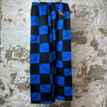 Matty Boy Anti Promo 99 Eyes Blue Checker Sweatpants Sz L DS
