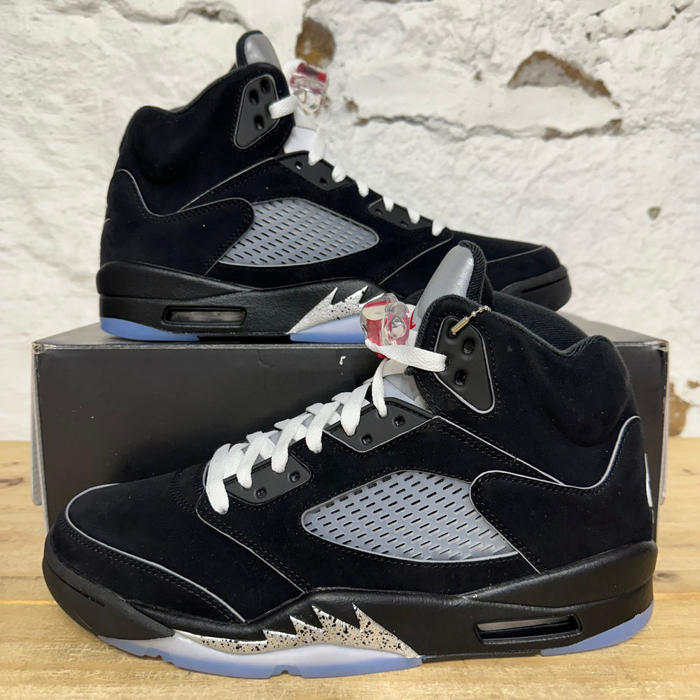 Air Jordan 5 Black Metallic Reimagined Sz 10 DS