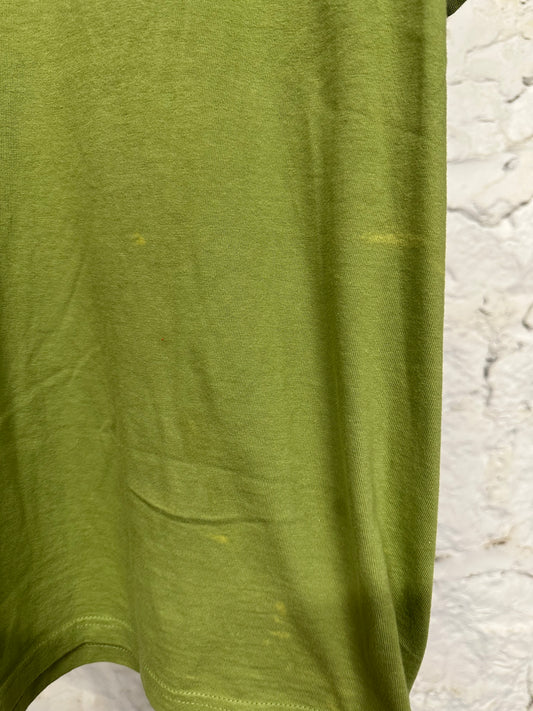 Supreme Records Green T-Shirt Sz L
