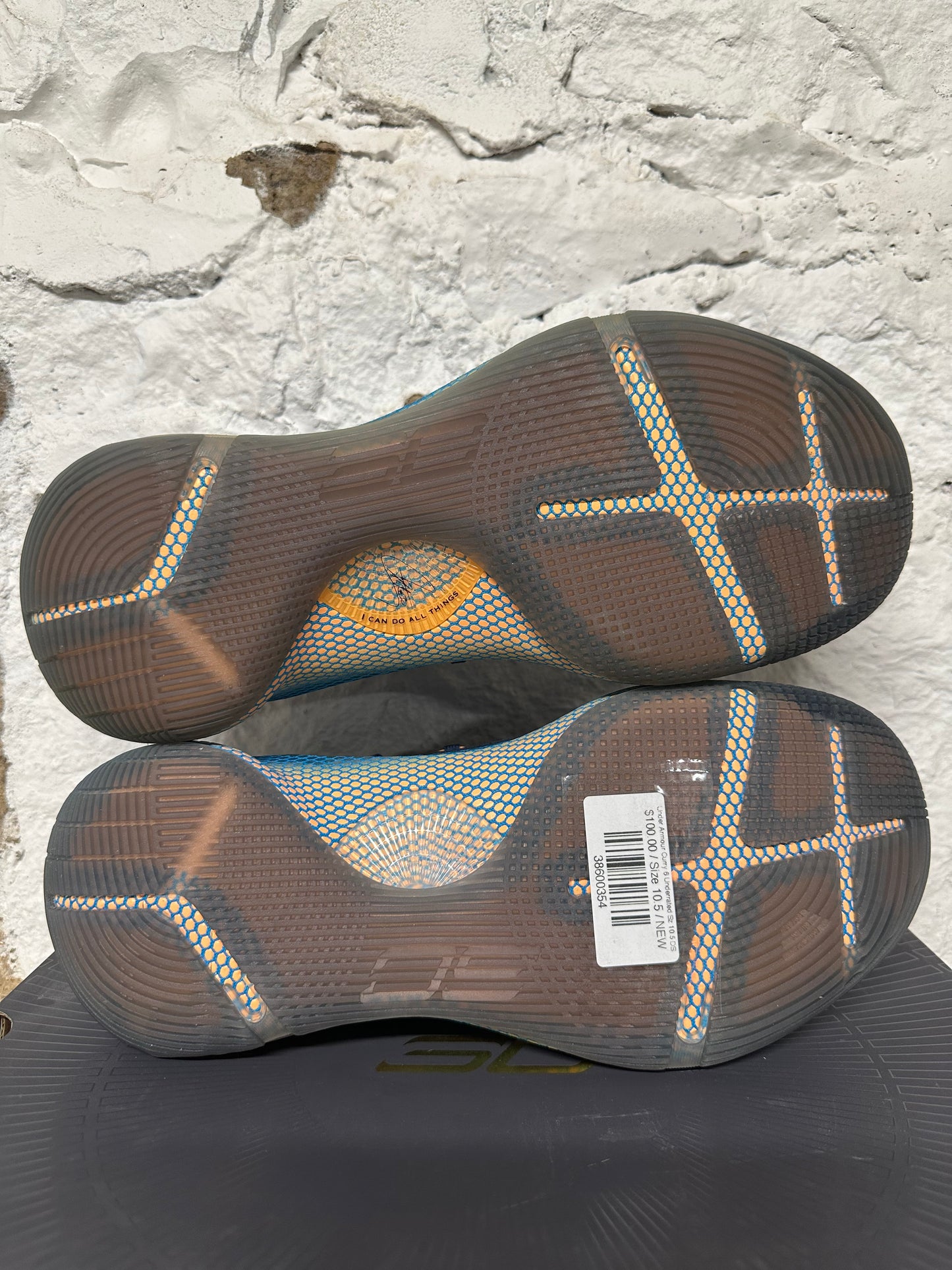 Under Armour Curry 6 Underrated Sz 10.5 DS